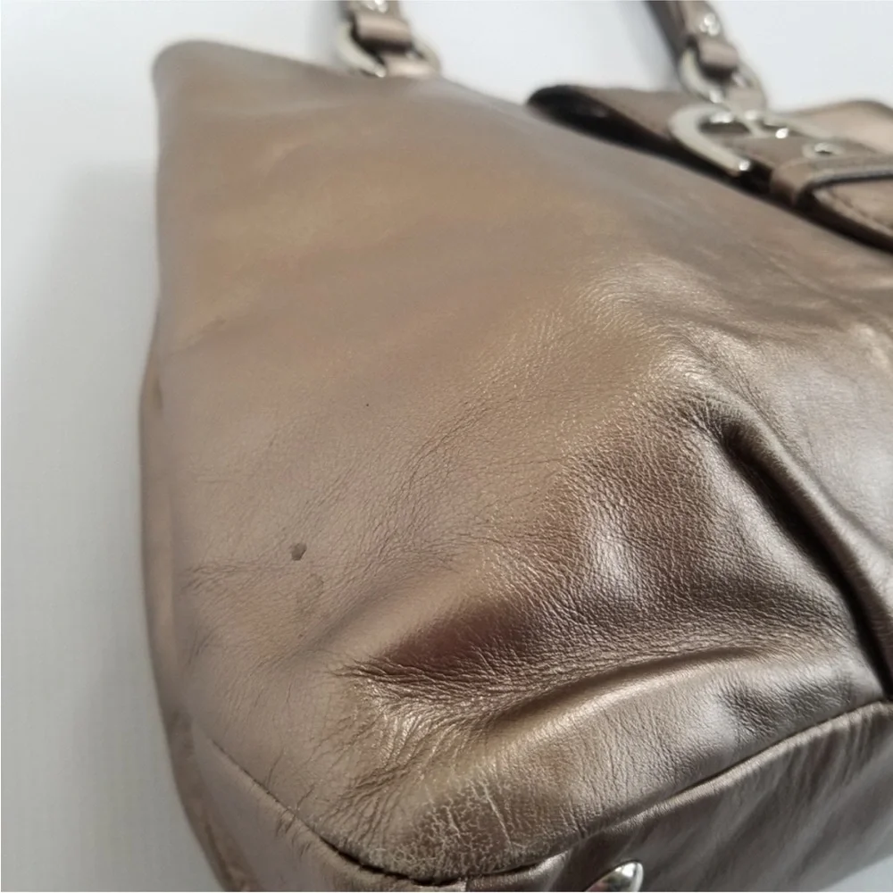 Coach SoHo Metallic Bronze Shoulder Bag - Picture 14 of 14